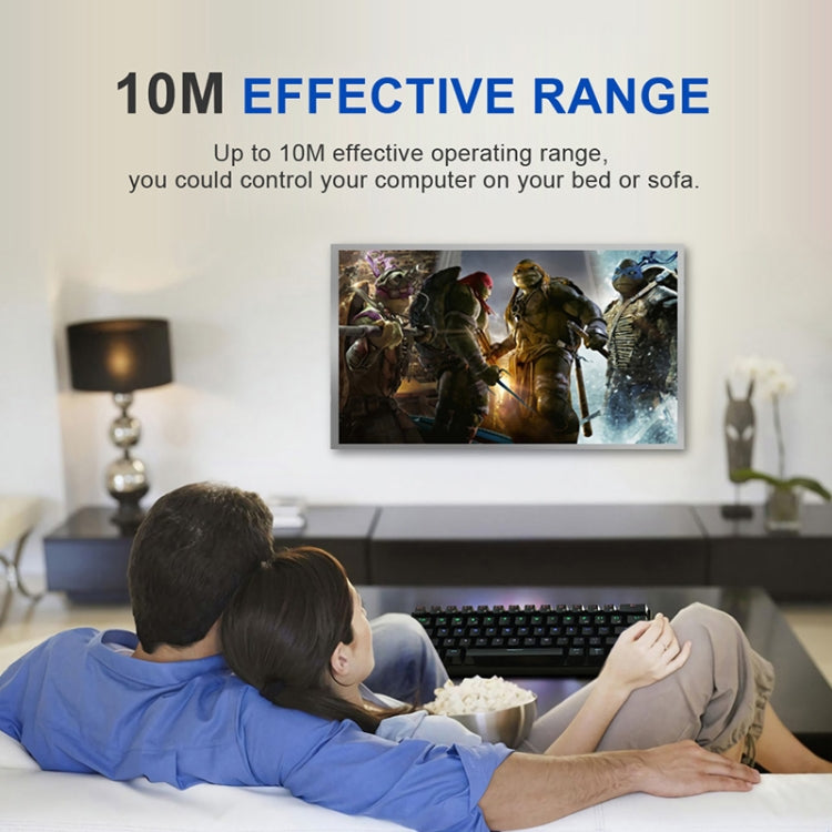 RK61 61 Keys Bluetooth / 2.4G Wireless / USB Wired Three Modes Blue Switch Tablet Mobile Gaming Mechanical Keyboard with RGB Backlight, Cable Length: 1.5m (Black)