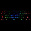 RK61 61 Keys Bluetooth / 2.4G Wireless / USB Wired Three Modes Blue Switch Tablet Mobile Gaming Mechanical Keyboard with RGB Backlight, Cable Length: 1.5m (Black)