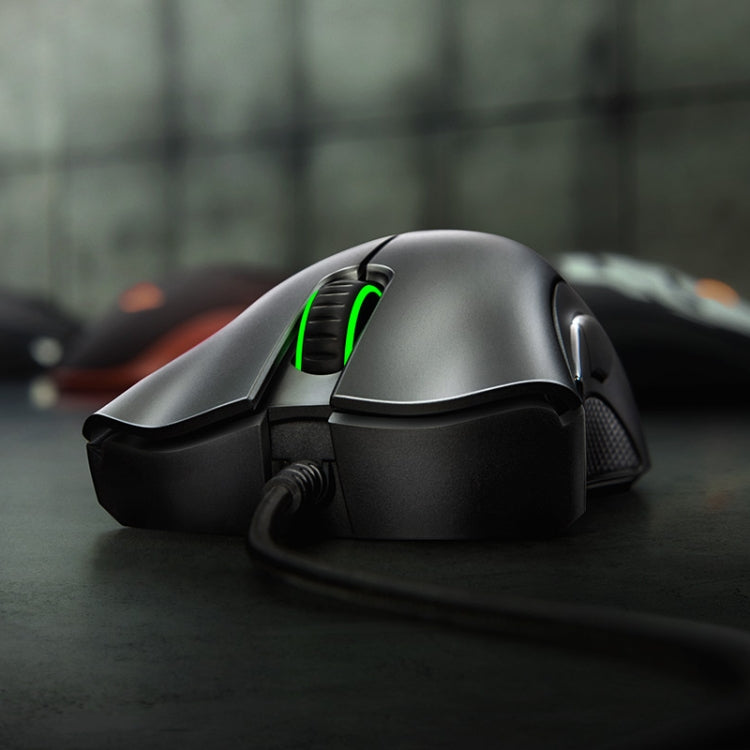Razer DeathAdder 6400 DPI Optical 5-keys Programmable Wired Mouse, Cable Length: 1.8m (Black)