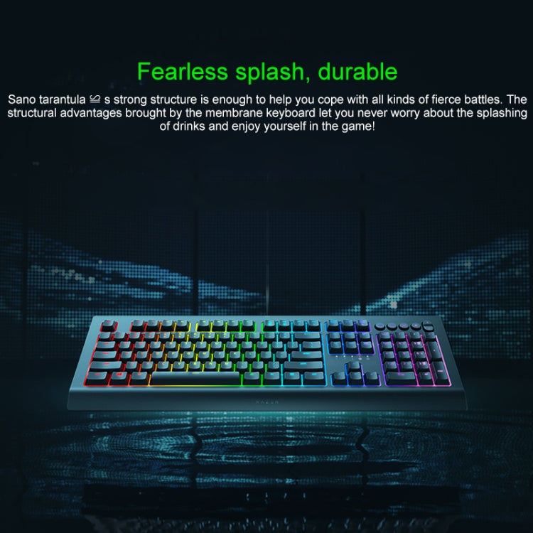 Razer Cynosa Pro 3-color Backlight Gaming Office Keyboard and Mouse Set(Black)