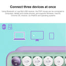 Logitech POP KEYS Round Button Bluetooth Mechanical Keyboard (Purple)