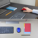 Logitech M170 1000DPI USB Wireless Mouse with 2.4G Receiver (Red)