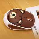 FOETOR E580 Wireless 2.4G Mouse Battery Version(Coffee Bear)