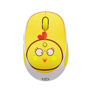 FOETOR E580 Wireless 2.4G Mouse Battery Version(Corn Chicken)