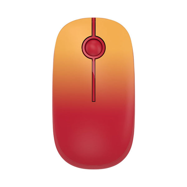 FOETOR i330-Colorful Wireless Mouse(Gold Red)