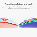 FOETOR i330h Water Transfer Pattern Wireless Mouse(Peacock)