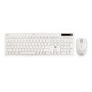 FOETOR iK7800 Wireless Keyboard and Mouse Set (White)