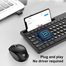 FOETOR iK7800 Wireless Keyboard and Mouse Set (Black)