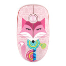FOETOR V8h Animal Pattern Wireless Mouse(Chuzzle)