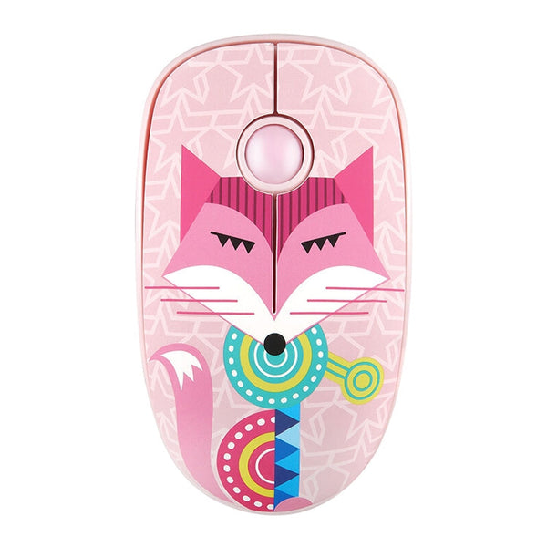 FOETOR V8h Animal Pattern Wireless Mouse(Chuzzle)