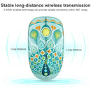 FOETOR V8h Animal Pattern Wireless Mouse(Koala)