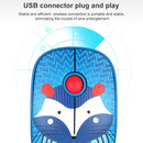 FOETOR V8h Animal Pattern Wireless Mouse(Fox)