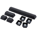 104 Keys Double Shot PBT Backlit Keycaps for Mechanical Keyboard (Black)