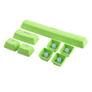 104 Keys Double Shot PBT Backlit Keycaps for Mechanical Keyboard (Green)