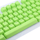 104 Keys Double Shot PBT Backlit Keycaps for Mechanical Keyboard (Green)