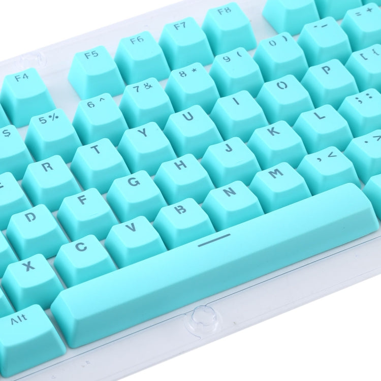 104 Keys Double Shot PBT Backlit Keycaps for Mechanical Keyboard (Mint Blue)