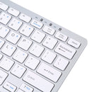 450 78 Keys Ultra-thin USB Wired Keyboard(Silver)