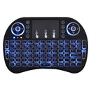 Mini i8 Air Mouse 92-keys QWERTY 2.4G Wireless Backlight Keyboard with Touchpad for Android TV Box & Google TV Box & PC Tablet & Xbox360 & PS3 & HTPC/IPTV, Support Auto Sleep and Auto Wake Mode