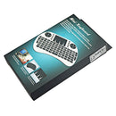 Mini i8 Air Mouse 92-keys QWERTY 2.4G Wireless Backlight Keyboard with Touchpad for Android TV Box & Google TV Box & PC Tablet & Xbox360 & PS3 & HTPC/IPTV, Support Auto Sleep and Auto Wake Mode