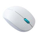 Beny G30 2.4GHz 1600DPI Fashion Portable Wireless Silent Mouse (White)