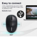 Beny G30 2.4GHz 1600DPI Fashion Portable Wireless Silent Mouse (Pink)