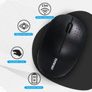 Beny G30 2.4GHz 1600DPI Fashion Portable Wireless Silent Mouse (White)