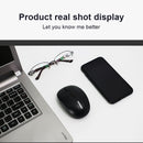 Beny G30 2.4GHz 1600DPI Fashion Portable Wireless Silent Mouse (White)