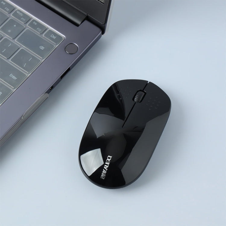 Beny M683D 1600DPI Business Bluetooth Wireless Silent Mouse (Black)