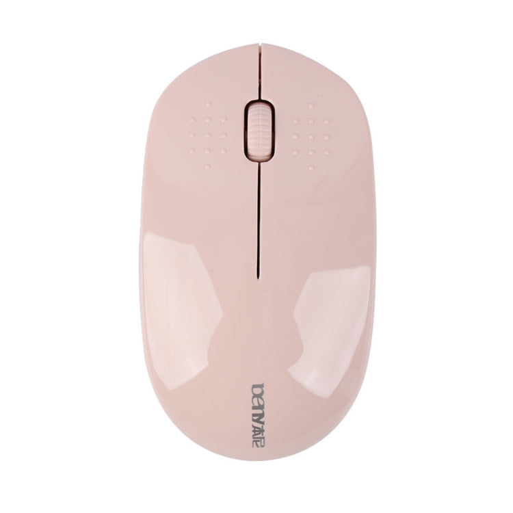 Beny M683D 1600DPI Business Bluetooth Wireless Silent Mouse (Pink)