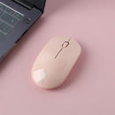 Beny M683D 1600DPI Business Bluetooth Wireless Silent Mouse (Pink)