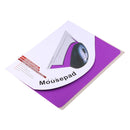 Soft Silicone Slim Comfortable Gaming Mouse Pad Mat, Size: 21.5x16.5cm, Random Color Delivery