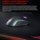 ASUS Gladius II G II Wireless Version 16000DPI 2.4GHz + Bluetooth + Wireline Three-mode RGB Illuminate Wireless Optical Gaming Mouse with Detachable Cable