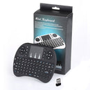 I8 2.4GHz Fly Air Mouse Wireless Mini Keyboard with Embedded USB Receiver for Android TV Box / PC(Black)