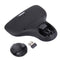 N5901 2.4GHz Mini Wireless Keyboard & Mouse Combo & USB Mini Receiver, Size: 125 x 135 x 27mm(Black)