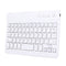 Mini Universal Portable Bluetooth Wireless Keyboard, Compatible with 7 inch Tablets with Bluetooth Functions(White)