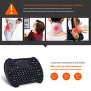 VIBOTON S501 Bluetooth Mini Full QWERTY Keyboard with Touchpad & Multimedia Control for Laptop, Desktop Computer, TV, STB(Black)