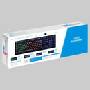 ZGB G20 104 Keys USB Wired Mechanical Feel Glowing Computer Keyboard Gaming Keyboard(Black)