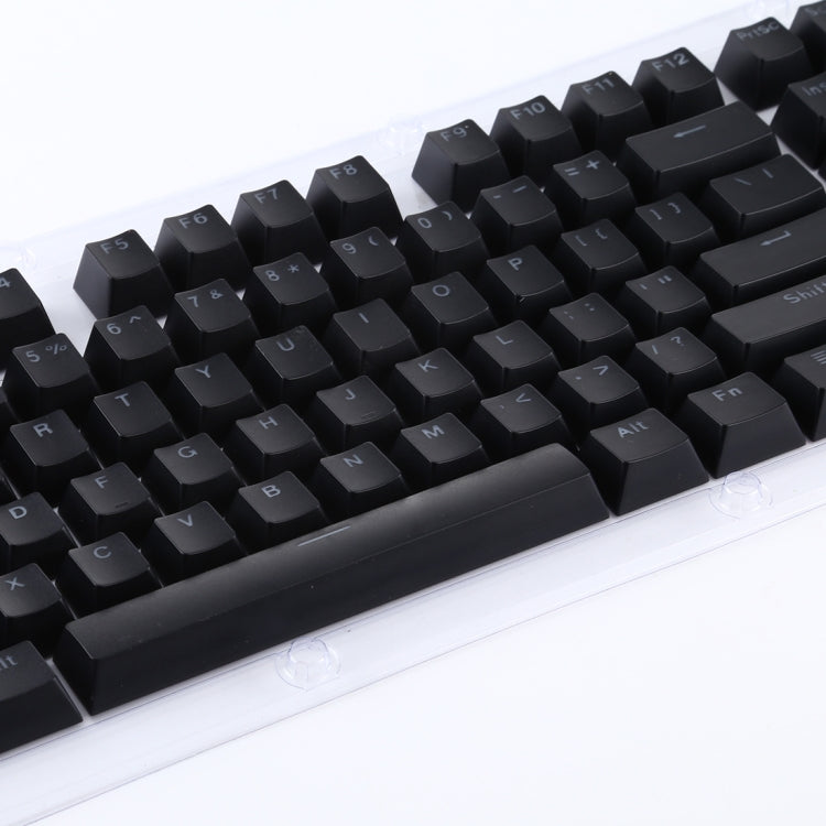 ABS Translucent Keycaps, OEM Highly Mechanical Keyboard, Universal Game Keyboard (Black)