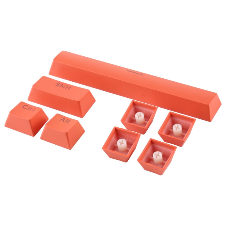 ABS Translucent Keycaps, OEM Highly Mechanical Keyboard, Universal Game Keyboard (Orange)
