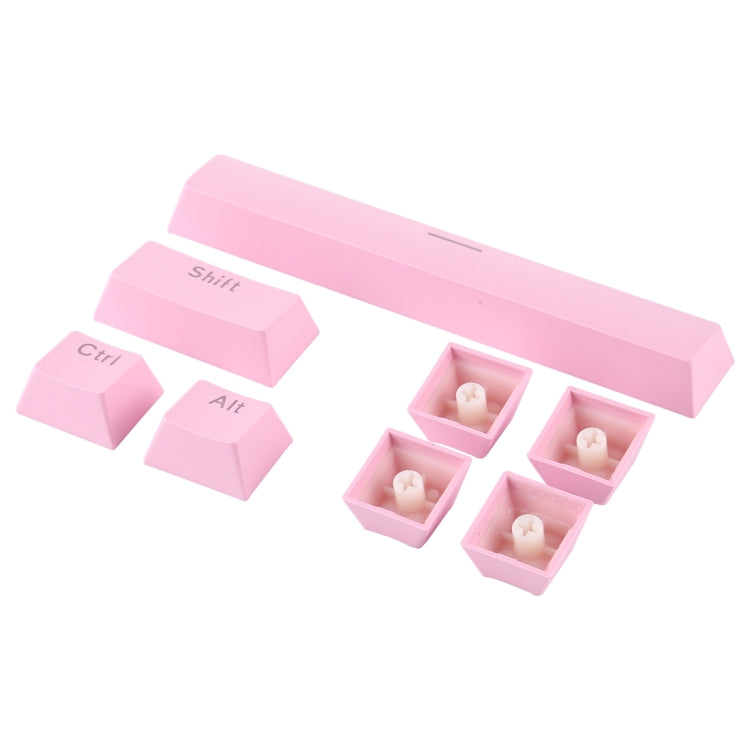 ABS Translucent Keycaps, OEM Highly Mechanical Keyboard, Universal Game Keyboard (Pink)