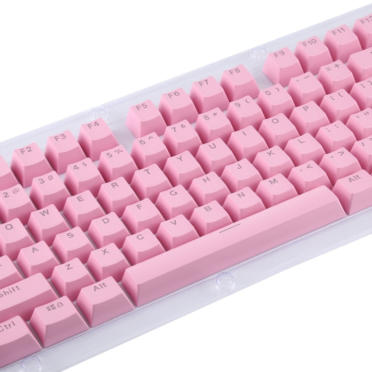 ABS Translucent Keycaps, OEM Highly Mechanical Keyboard, Universal Game Keyboard (Pink)