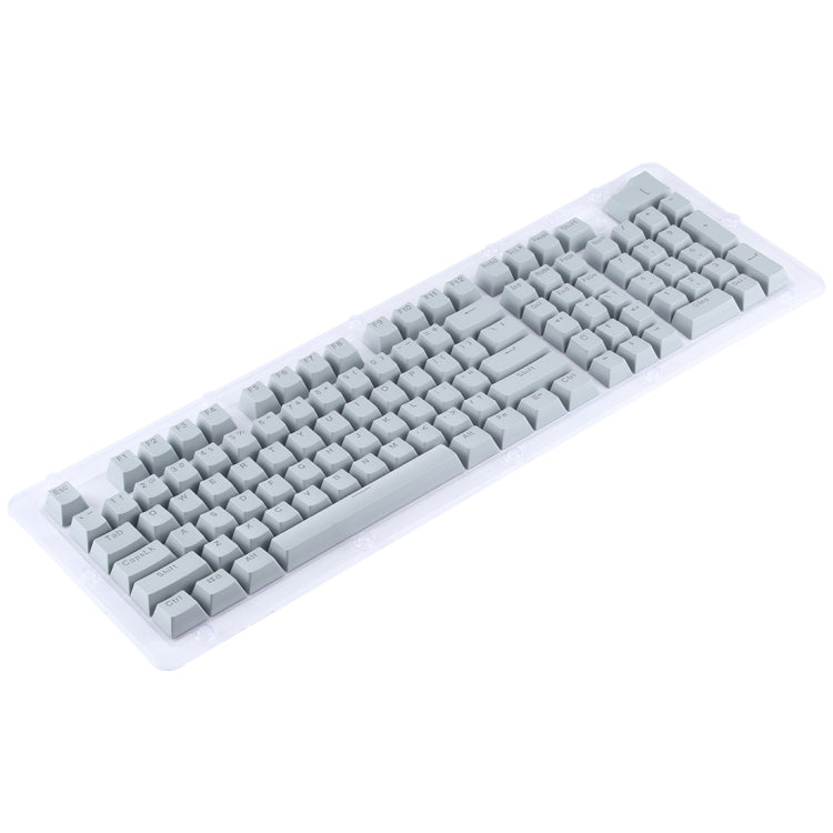 ABS Translucent Keycaps, OEM Highly Mechanical Keyboard, Universal Game Keyboard (Grey)