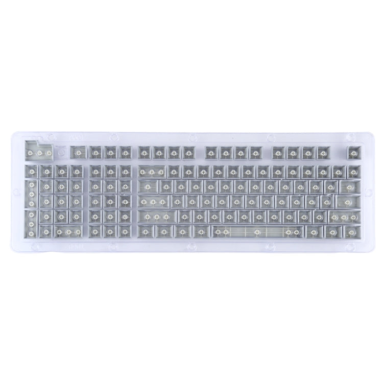 ABS Translucent Keycaps, OEM Highly Mechanical Keyboard, Universal Game Keyboard (Grey)