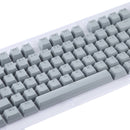 ABS Translucent Keycaps, OEM Highly Mechanical Keyboard, Universal Game Keyboard (Grey)