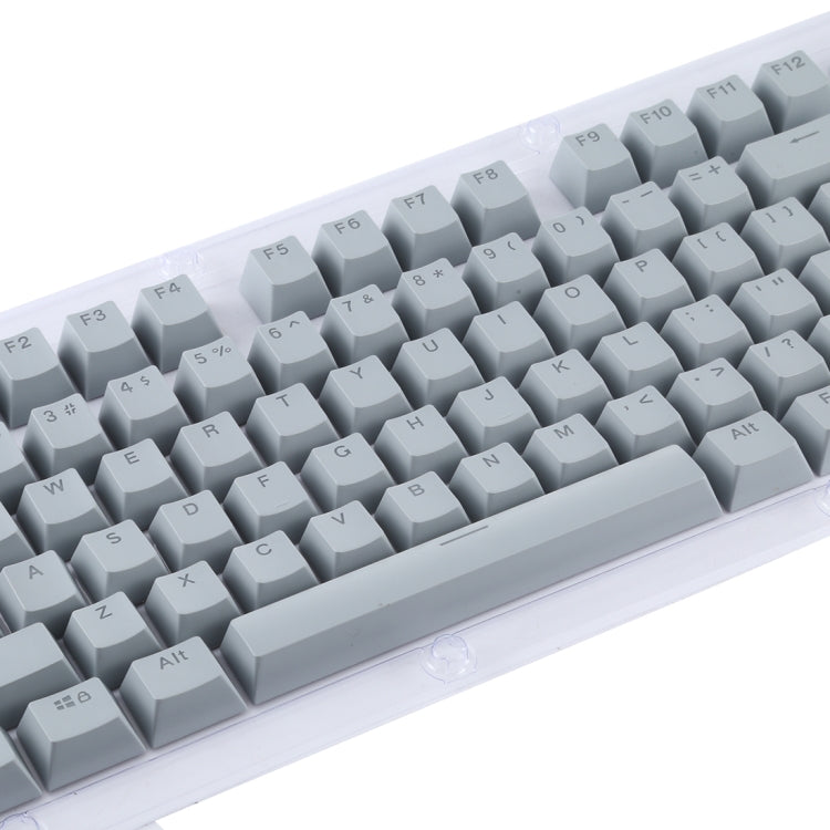 ABS Translucent Keycaps, OEM Highly Mechanical Keyboard, Universal Game Keyboard (Grey)