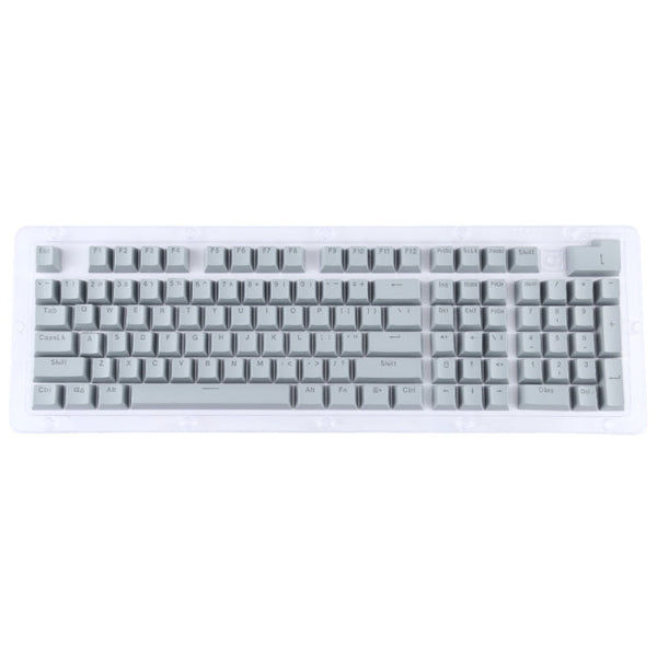 ABS Translucent Keycaps, OEM Highly Mechanical Keyboard, Universal Game Keyboard (Grey)