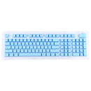 ABS Translucent Keycaps, OEM Highly Mechanical Keyboard, Universal Game Keyboard (Blue)