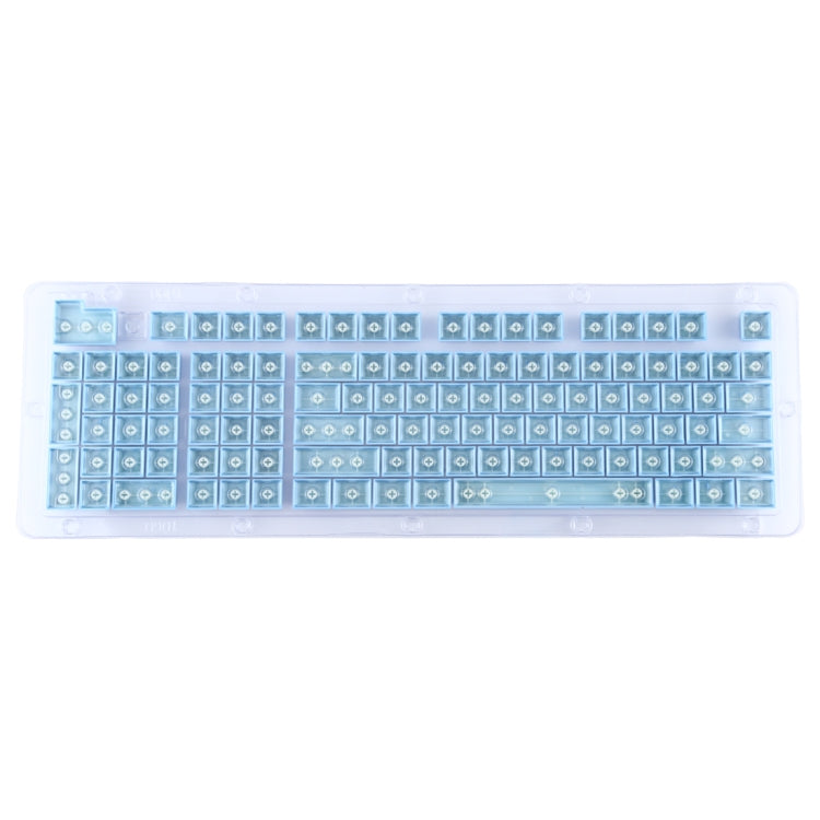 ABS Translucent Keycaps, OEM Highly Mechanical Keyboard, Universal Game Keyboard (Blue)