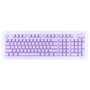 ABS Translucent Keycaps, OEM Highly Mechanical Keyboard, Universal Game Keyboard (Purple)