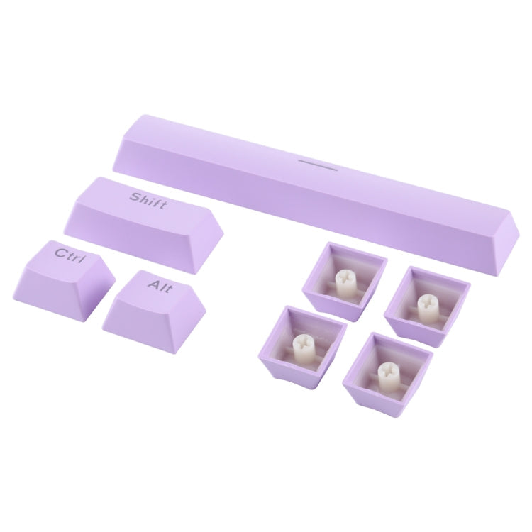 ABS Translucent Keycaps, OEM Highly Mechanical Keyboard, Universal Game Keyboard (Purple)